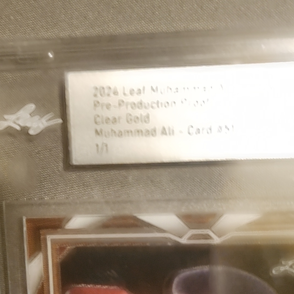 Muhammad Ali Trading Card - Picture 2 of 8